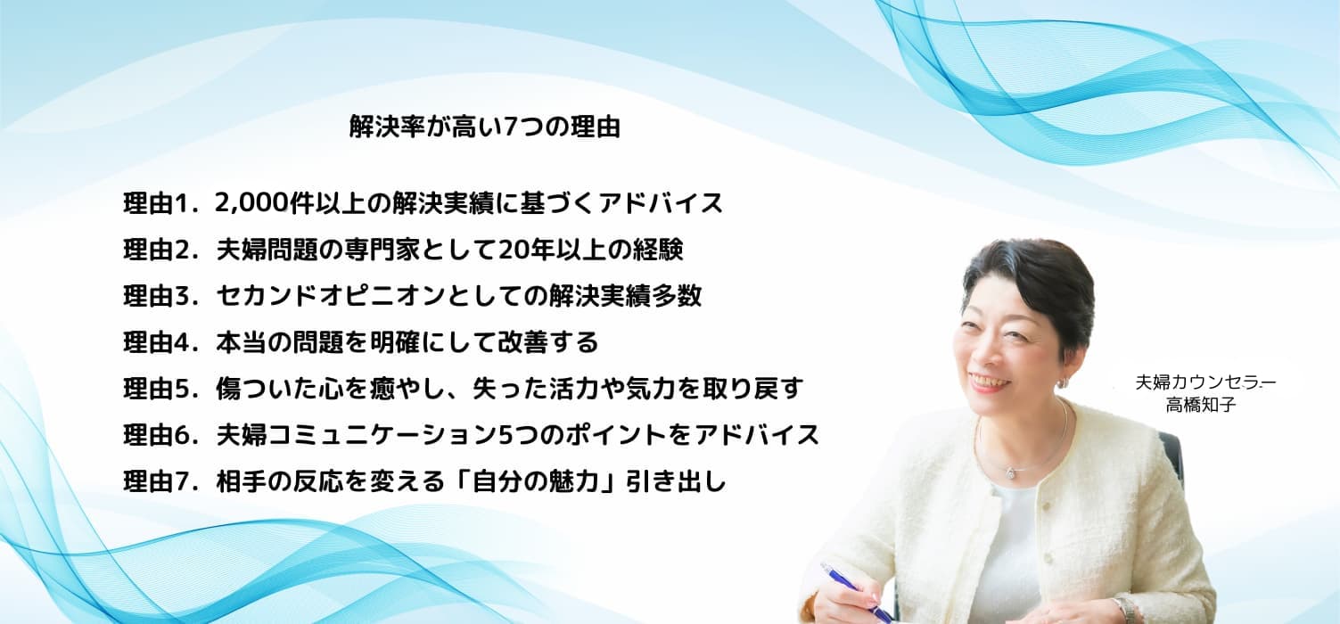 解決率が高い７つの理由